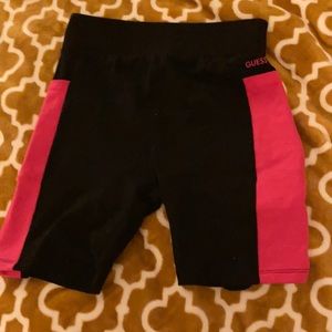 Spandex black and pink